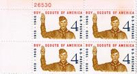 4¢ Boy Scouts of America - #1