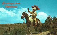 Postcard - Welcome to Oklahoma