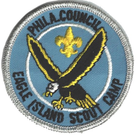 Philadelphia Council Eagle Island Camp (Cloth Backing)