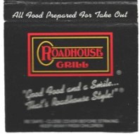 Matchbook - Roadhouse Grill