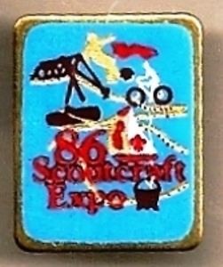 Hat Pin -1986 Scoutcraft Expo