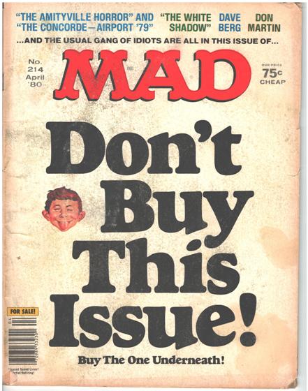 MAD #214 - April 1980