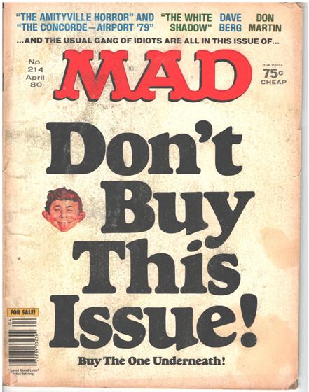 MAD #214 - April 1980