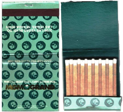 Matchbook - MGM Grand Hotel & Casino