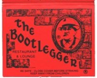 Matchbook - Bootlegger Restaurant