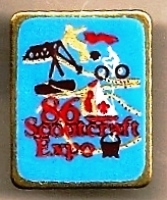 Hat Pin -1986 Scoutcraft Expo