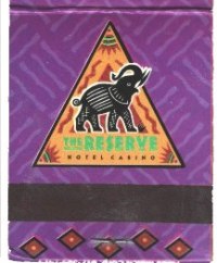 Matchbook - Reserve Hotel & Casino - Purple