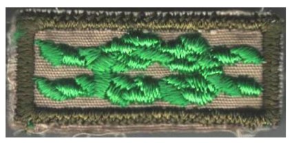 Scouters Training Award Knot (Plastic Backing)