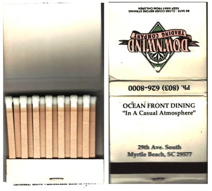 Matchbook - Downwind Trading Company