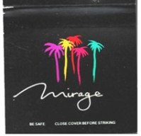 Matchbook - Mirage Hotel & Casino