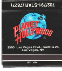 Matchbook - Planet Hollywood Hotel & Casino