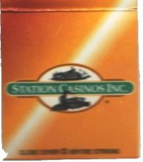 Matchbook - Station Casinos - Orange