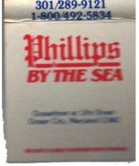 Matchbook - Phillips by the Sea Restaurant
