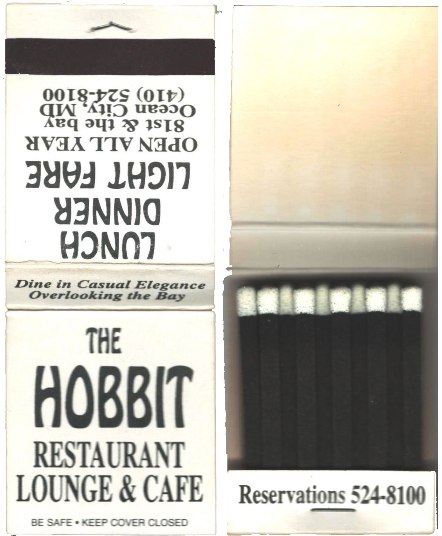 Matchbook - The Hobbit Restaurant