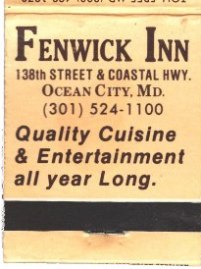 Matchbook - The Fenwick Inn