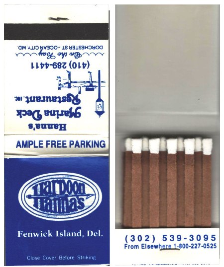 Matchbook - Harpoon Hanna's