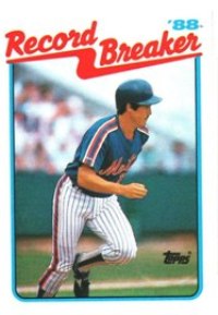 New York Mets - Kevin McReynolds - Record Breaker