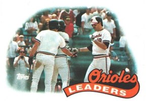 Baltimore Orioles - Team Leaders