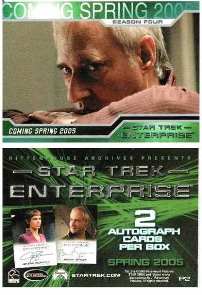 Promo Card - Star Trek Enterprise Season 4