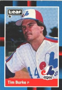 Montreal Expos - Tim Burke