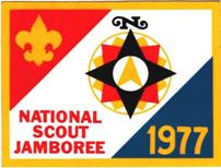 1977 National Jamboree Sticker
