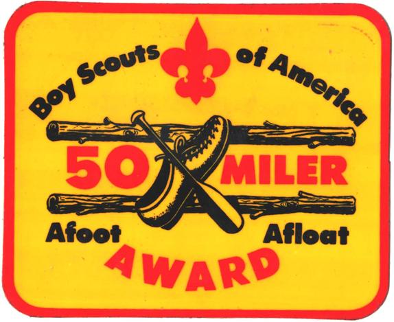 50 Miler Sticker