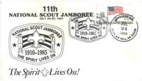1985 National Scout Jamboree Envelope