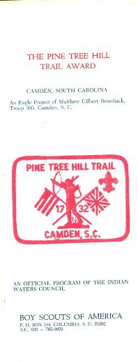 Pine Tree Hill Trail Pamphlet