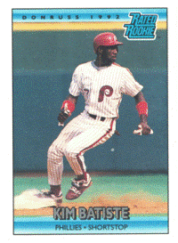 Philadelphia Phillies - Kim Batiste - Rated Rookie