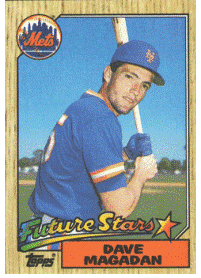 New York Mets - Dave Magadan - Rookie Card