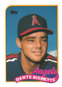 California Angels - Dante Bichette - Rookie Card