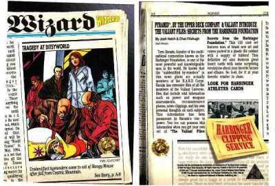 Wizard Magazine Card