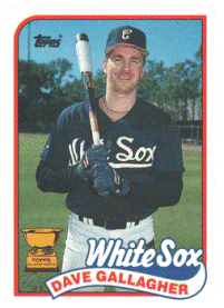 Chicago White Sox - Dave Gallagher - Rookie Card
