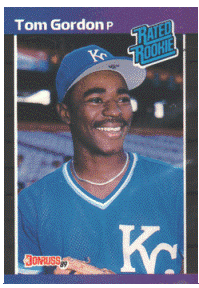 Kansas City Royals - Tom Gordon - Rookie Card