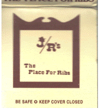 Matchbook - JR's Ribs