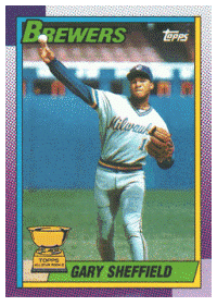 Milwaukee Brewers - Gary Sheffield - Rookie Card  (718)