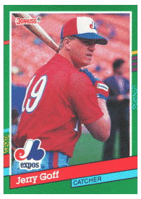 Montreal Expos - Jerry Goff