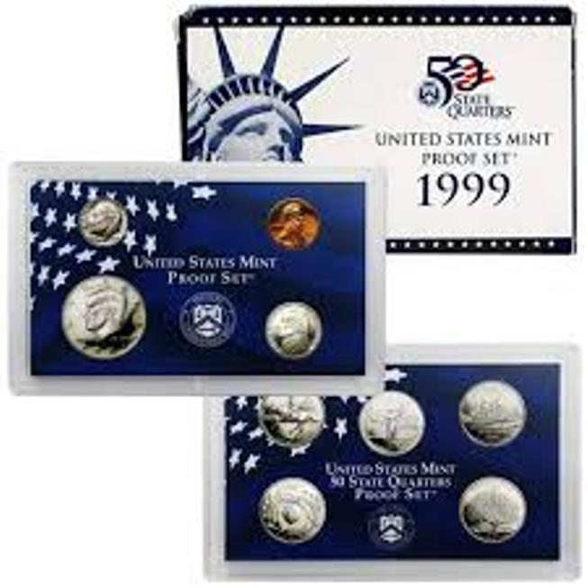 1999-S Clad Proof Set