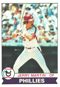 Philadelphia Phillies - Jerry Martin