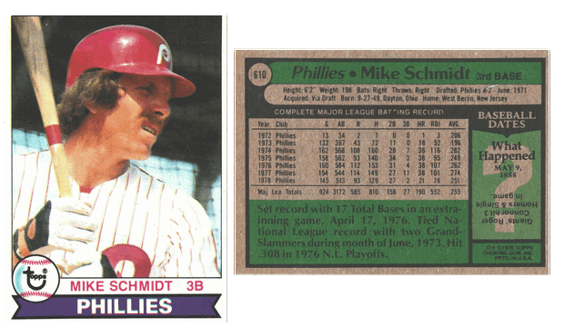 Philadelphia Phillies - Mike Schmidt - #17
