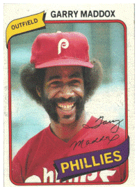 Philadelphia Phillies - Garry Maddox