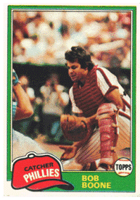 Philadelphia Phillies - Bob Boone (290)