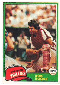 Philadelphia Phillies - Bob Boone - #3