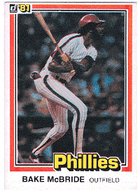 Philadelphia Phillies - Bake McBride (404)