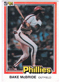 Philadelphia Phillies - Bake McBride - #3