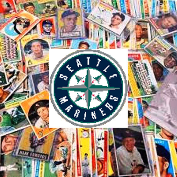 Seattle Mariners - 25 Baseball Card Lot - 1984-93
