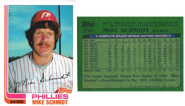 Philadelphia Phillies - Mike Schmidt (100)