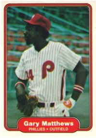 Philadelphia Phillies - Gary Matthews