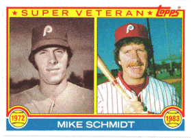 Philadelphia Phillies - Mike Schmidt - Super Veteran