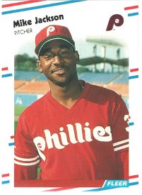 Philadelphia Phillies - Mike Jackson - Rookie Card